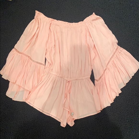Elan Pants - Elan Peach Casual Shorts with Flowing Design
